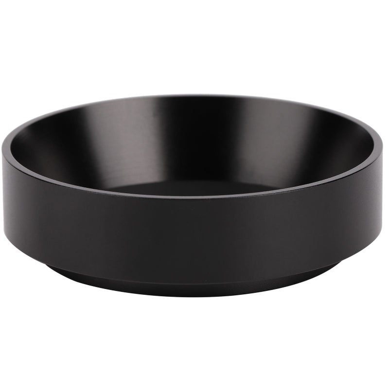 Lejek dozujący kawę mieloną z pierścieniem do ekspresu do kawy -czarny - 51mm - z podstawą magnetyczną -pierścień do kawy mielonej do ekspresu do kawy