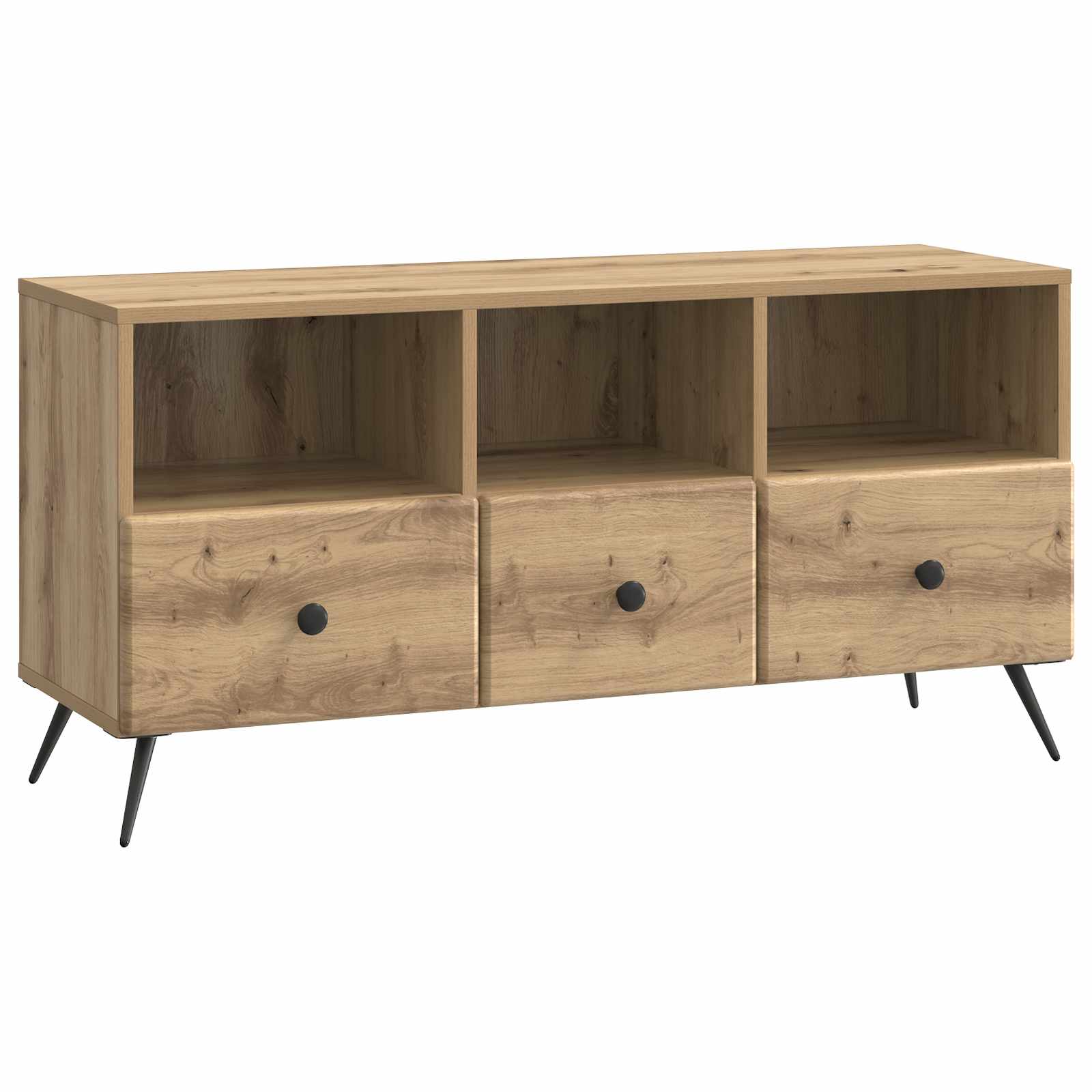 Szafka pod telewizor 102 x 34,5 x 50 cm Dąb artisan
