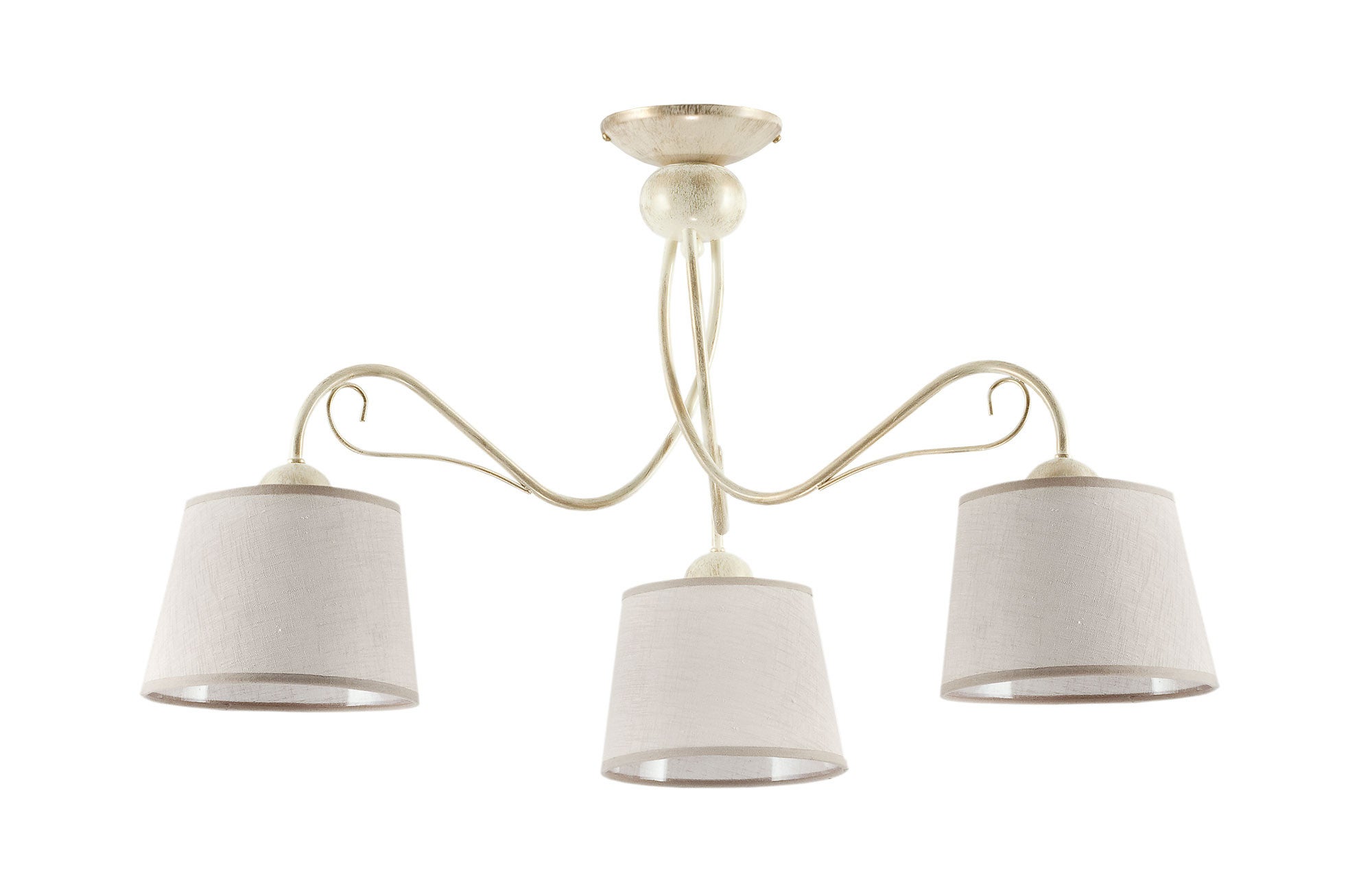 Lampa sufitowa Kamelia Jupiter beżowy E27 46x80x80 cm 1 szt.