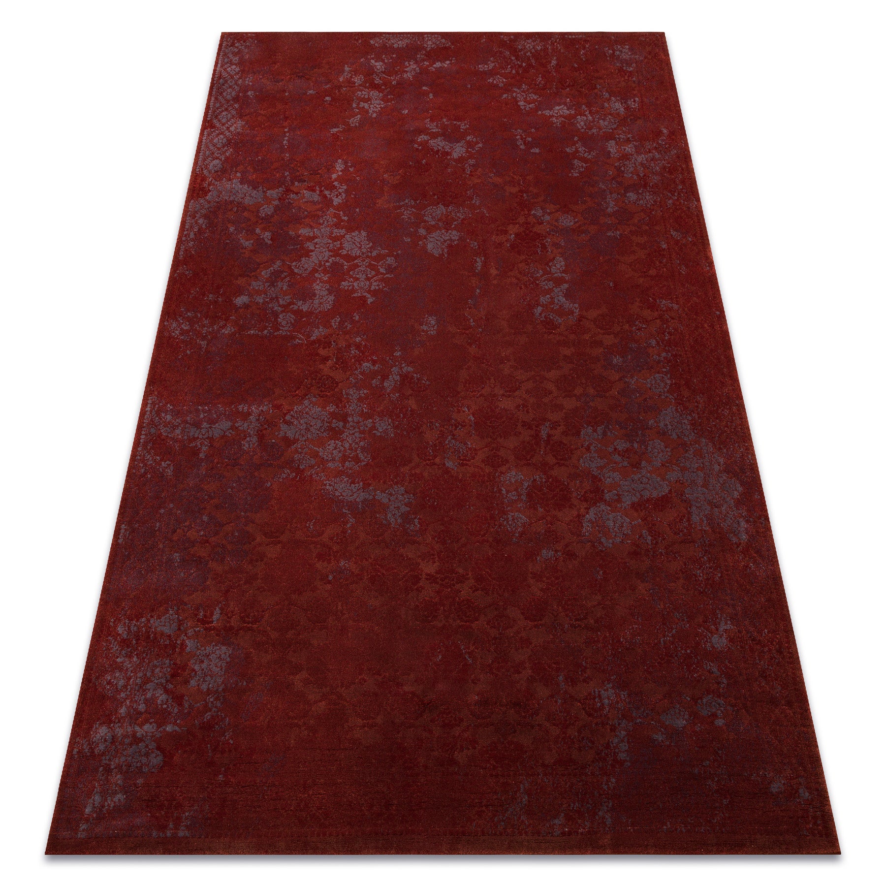 Dywan wełniany JADE 45005/301 Ornament czerwony / szary OSTA 200x300 cm