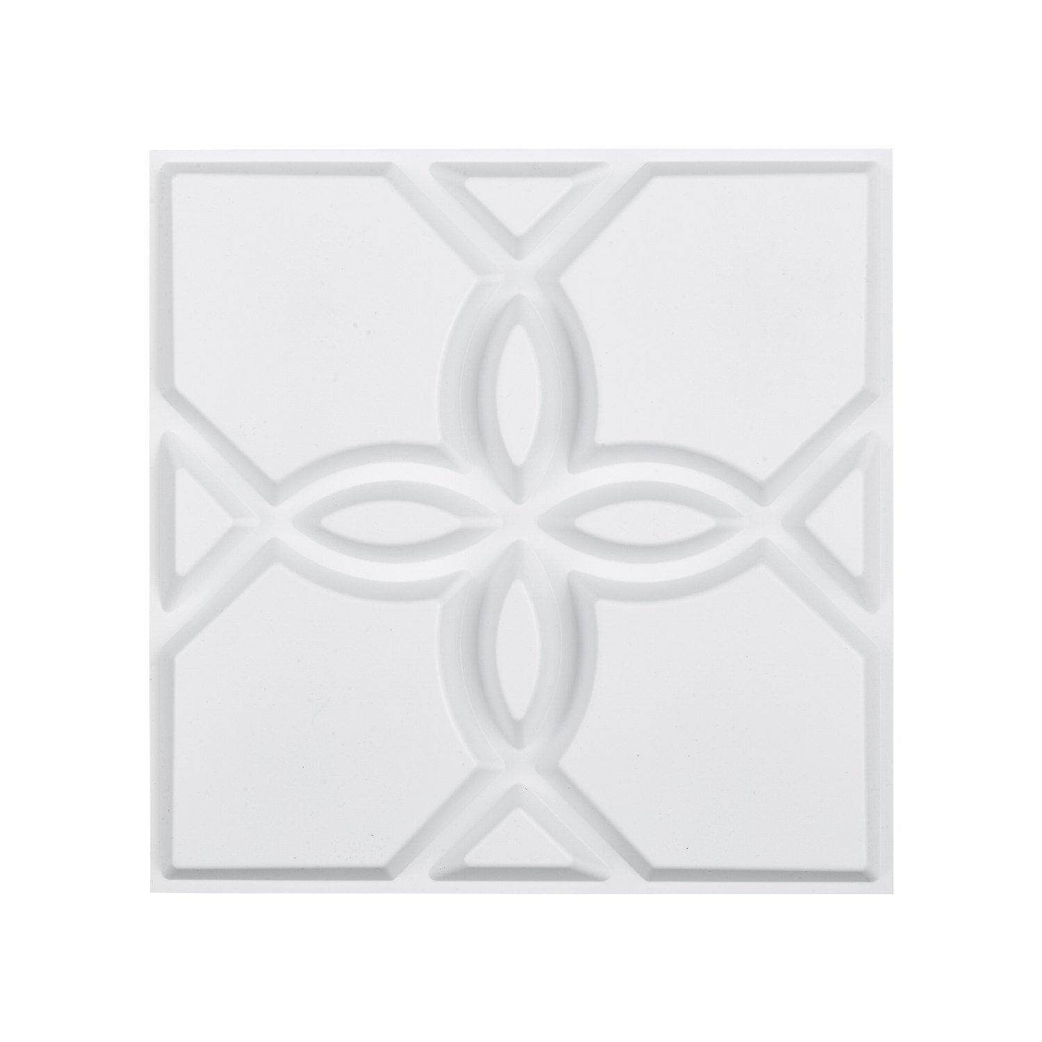 Panele Ścienne 3D - Białe Kwiaty 2.97 m²
