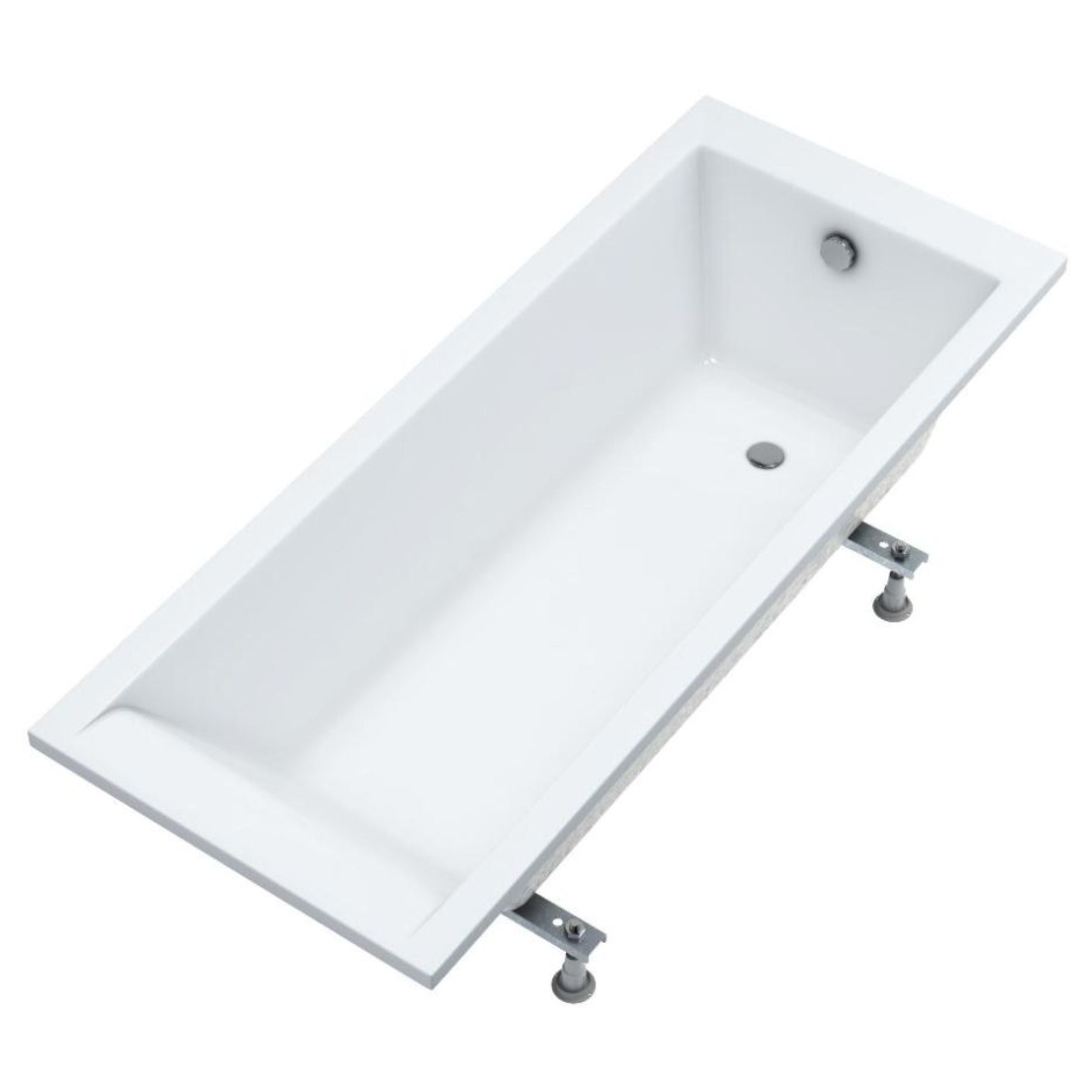 Wanna akrylowa Schedpol Tensa 160x70x57 cm z obudową LED i stelażem 1 szt.