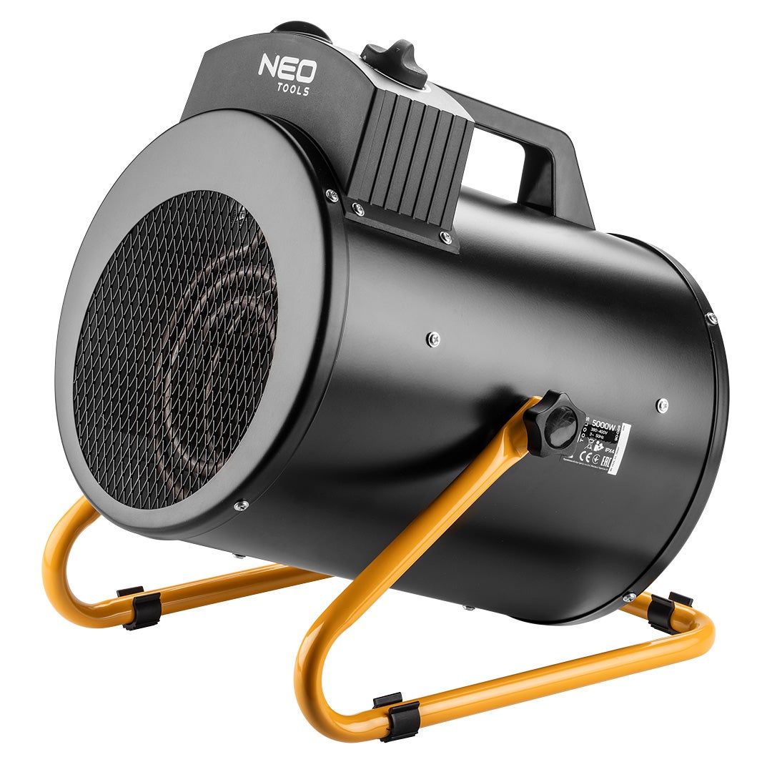 Nagrzewnica elektryczna 5kW przemysł, regulacja ustawienia, IPX4 NEO TOOLS