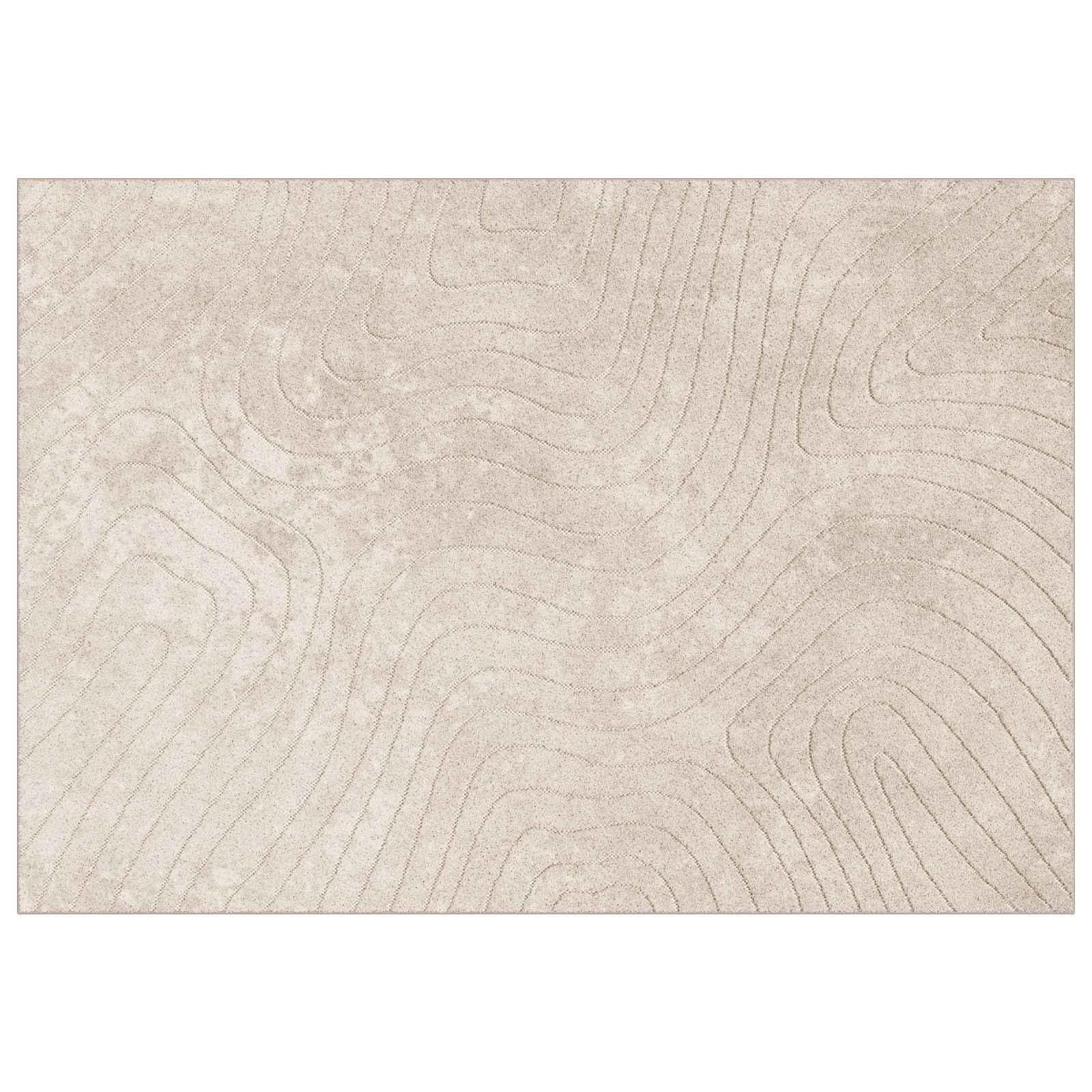 Dywany pokojowe PALMERAS Beżowy 120 x 170 cm Poliester