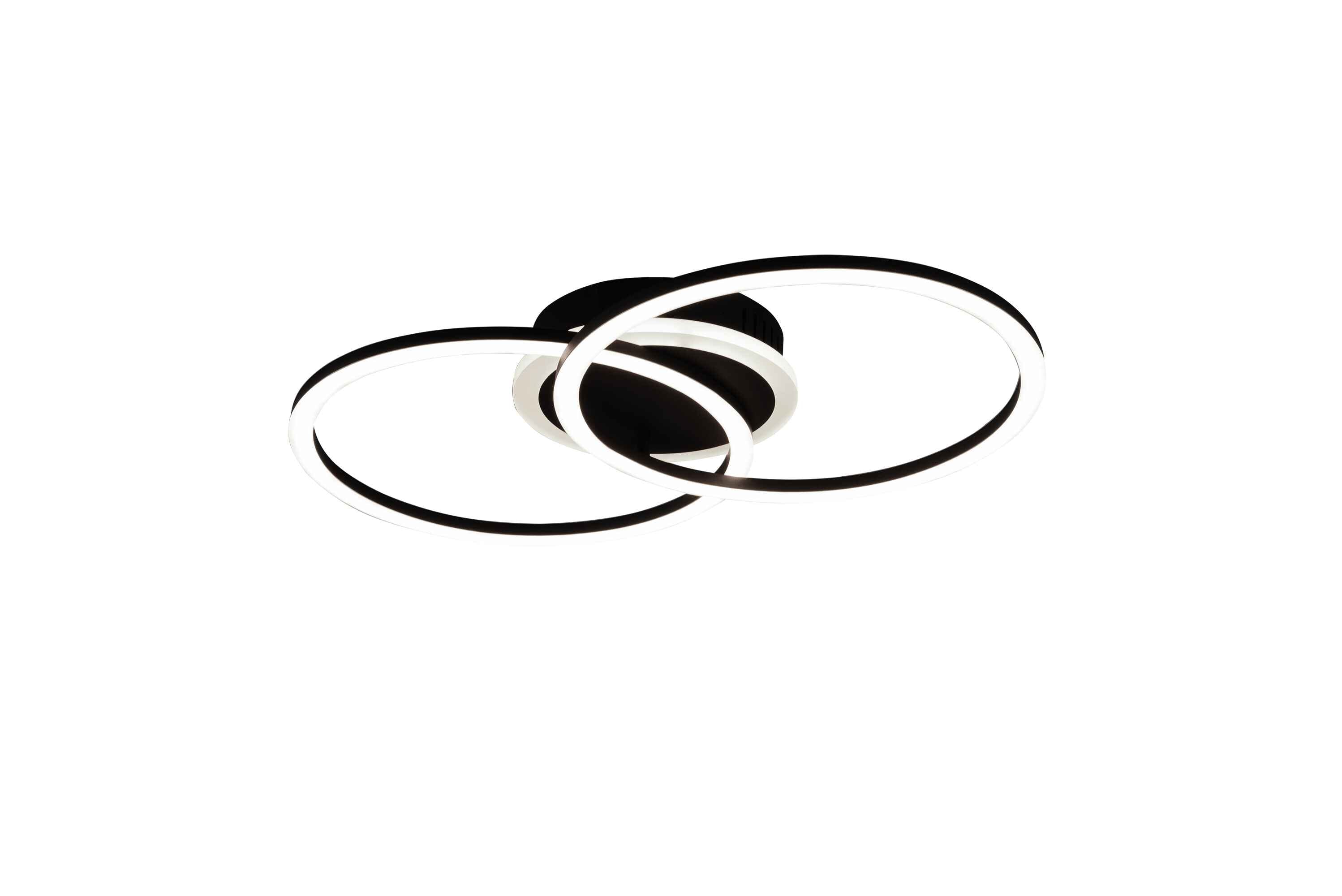 Lampa sufitowa nowoczesna wbudowany LED VENIDA czarny RL R62783132
