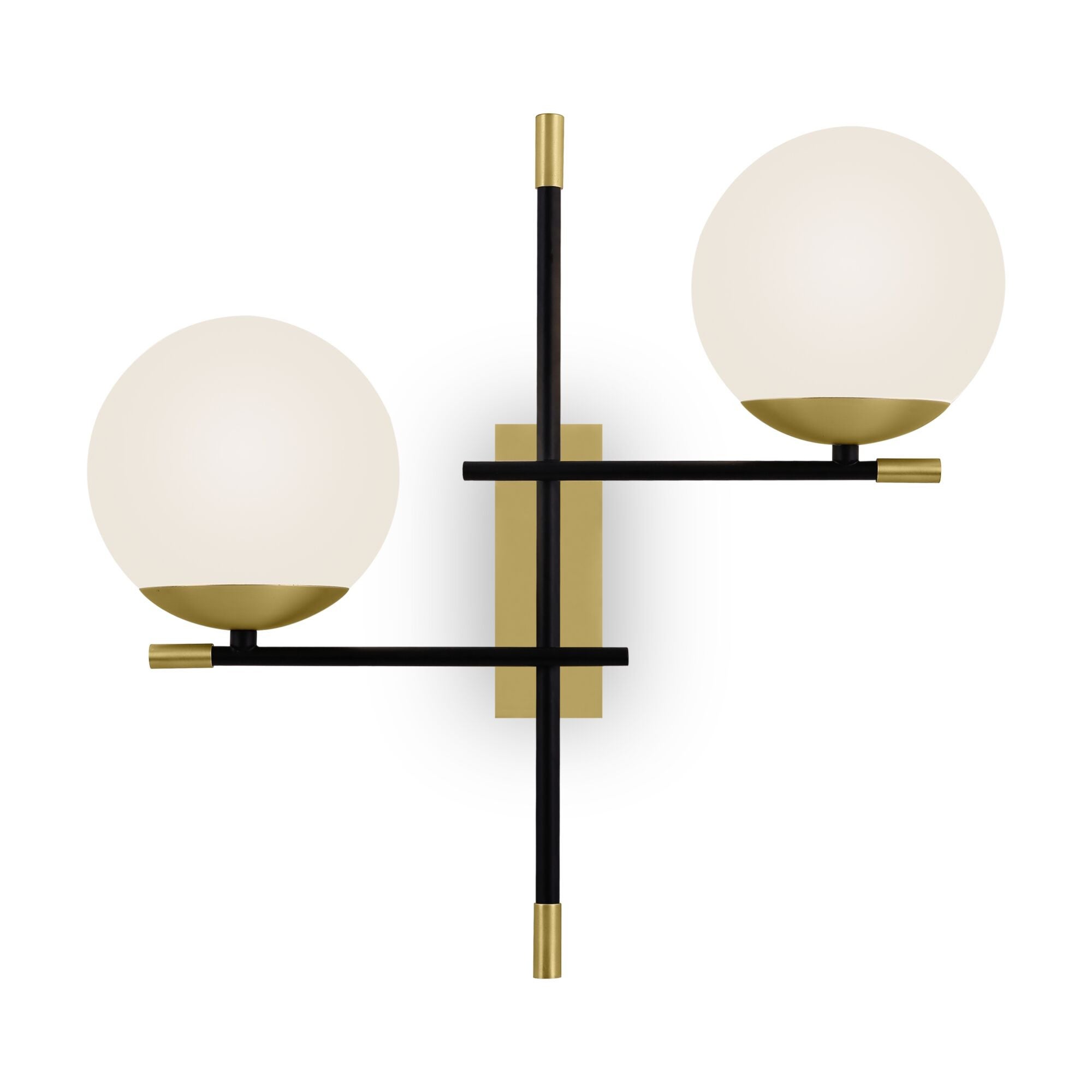 Lampa ścienna białe kule Nostalgia Maytoni MOD050WL-02G