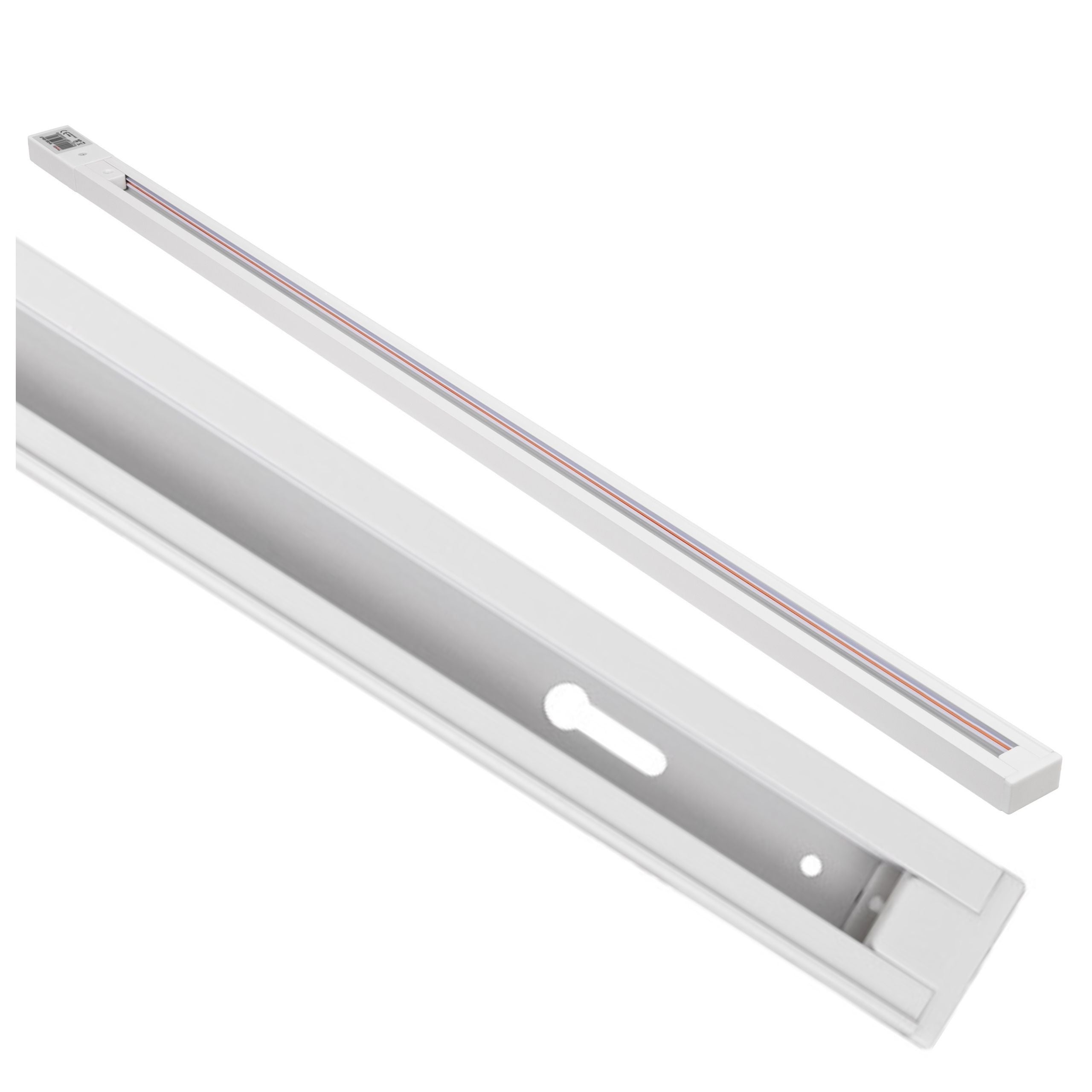 Szyna oświetleniowa LED szynoprzewód magnetyczny BIAŁY 100cm Listwa LED Szyna zasilająca 1m Track Line - LEDHOFF