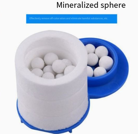 Wymienne wkłady filtracyjne do filtrów kranowych, usuwające chlor i metale ciężkie (20 sztuk, w tym minerały).
