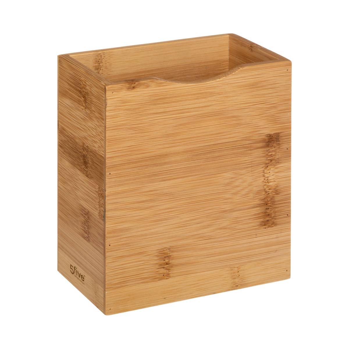 MAGNETYCZNY ORGANIZER mały BAMBUSOWY 13x15,5 cm