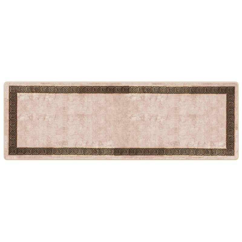 Chodnik dywanowy MARSA Czarny 100 x 300 cm Poliester i PVC