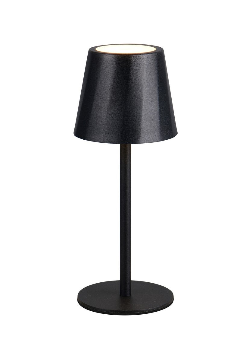 Lampa stołowa LED DIAZ czarna 1.6W zmienna (ciepła / zimna / neutralna) 160lm metal wym:21x8,5x8,5cm IP44 RL