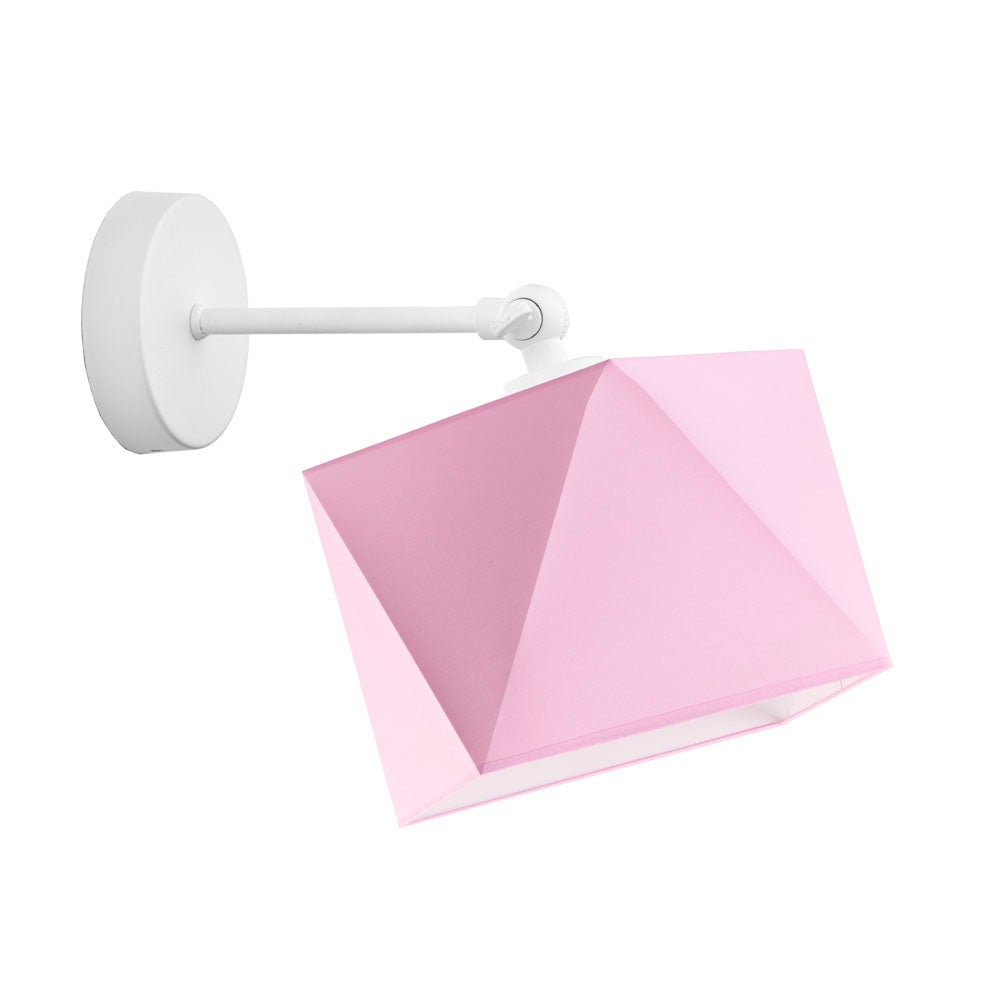 Kinkiet przegubowy lampa ścienna lampa na ścianę regulowany z abażurem diament LOKO