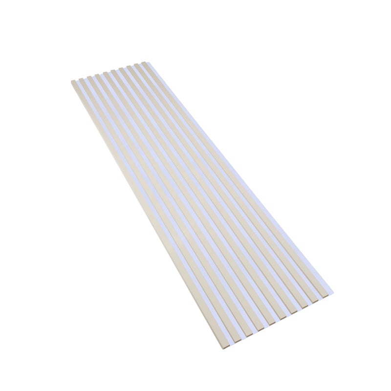 Lamele Ścienne na Białej Płycie SunWood 275x58cm Panele Dekoracyjne Kaszmir 1 szt.
