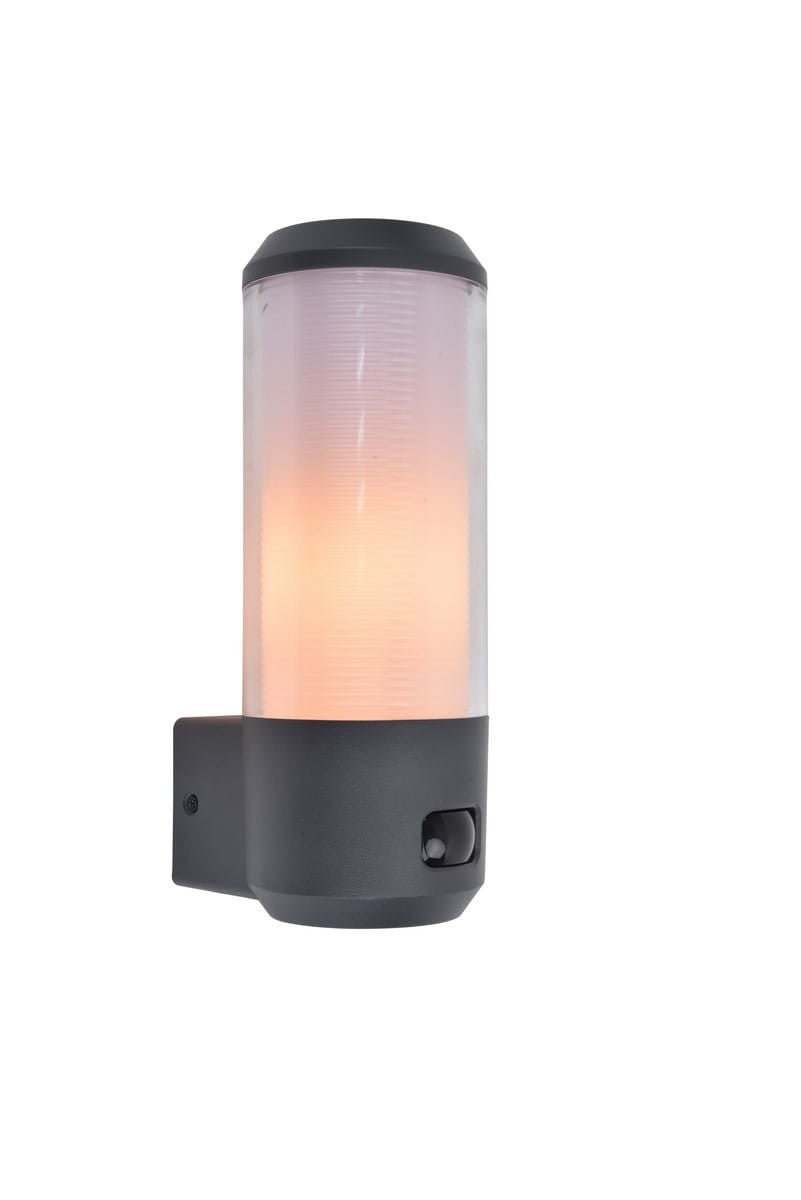 Lampa elewacyjna kinkiet zewnętrzny HEROS - CZUJNIK RUCHU szary Lutec 5288202118