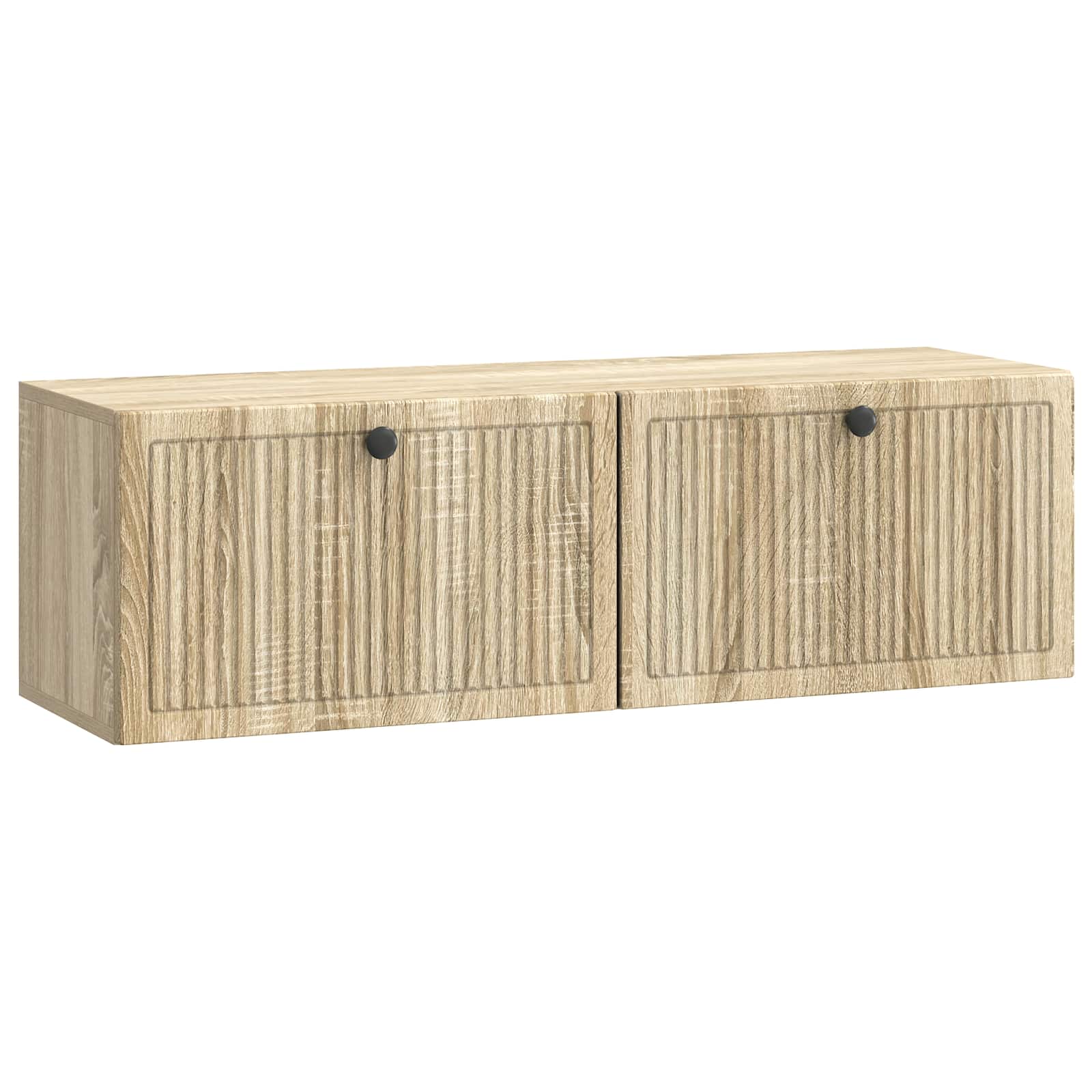 Szafka RTV montowana na ścianie dąb Sonoma 98 x 31 x 30 cm