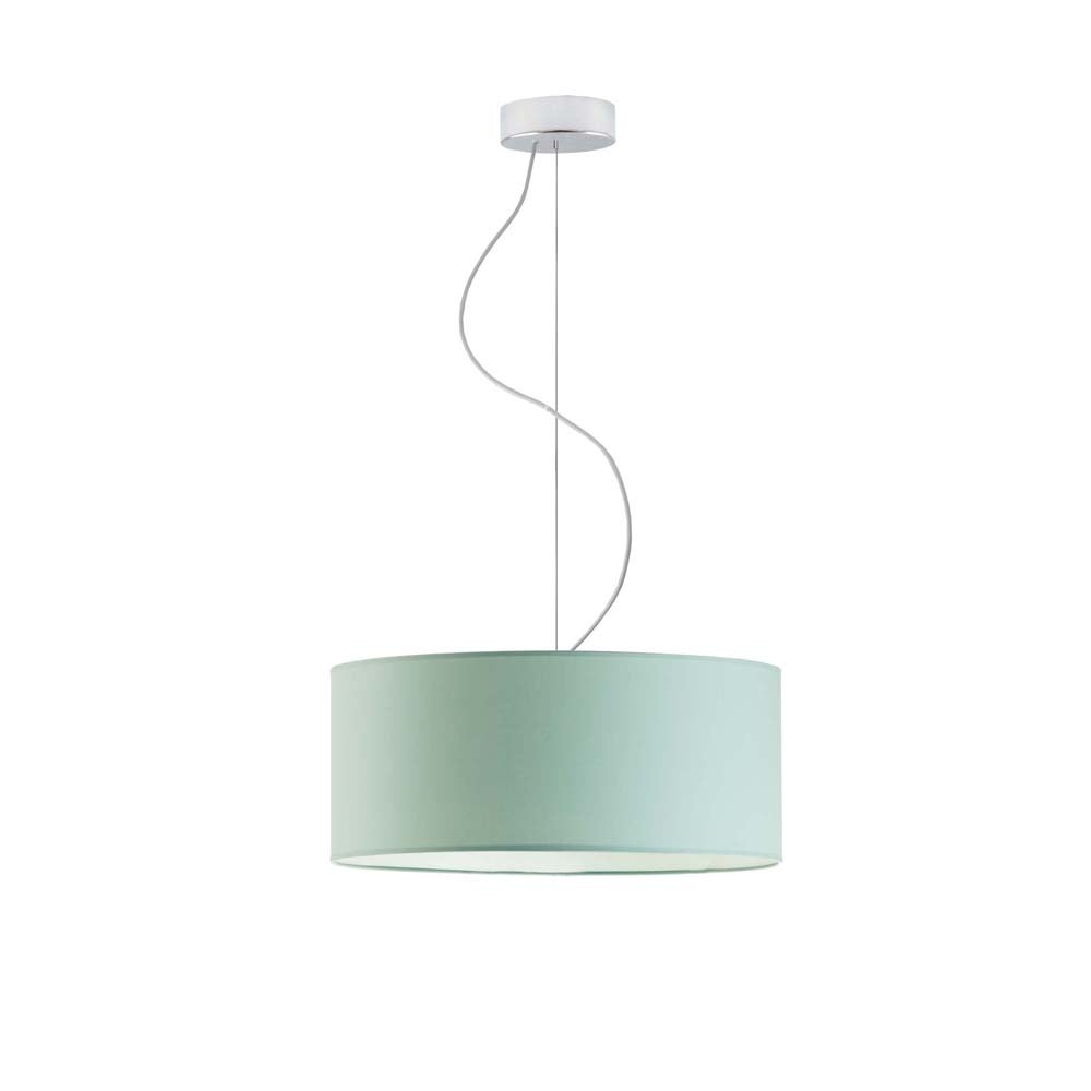Lampa sufitowa żyrandol lampa wisząca z abażurem walec 40 cm BLUES