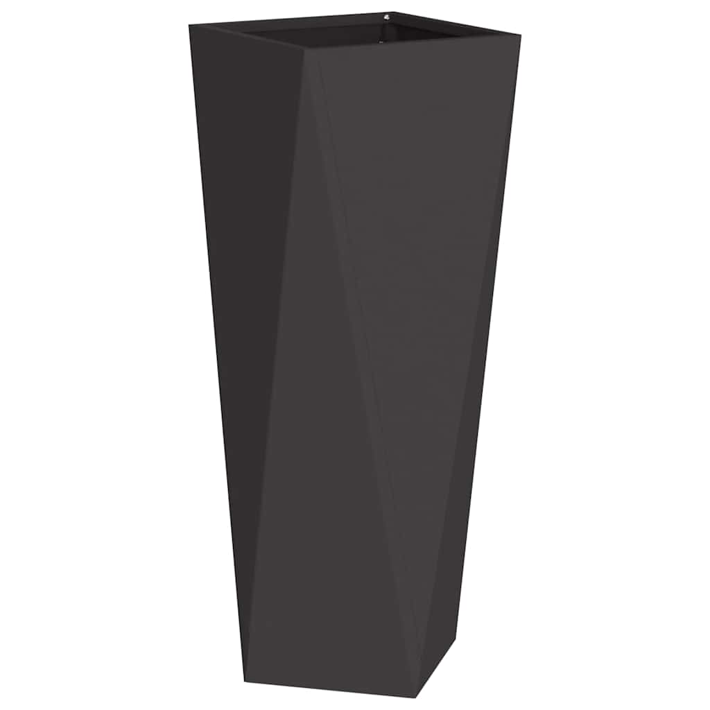 Donica Czarny 30 x 30 x 75 cm Stal