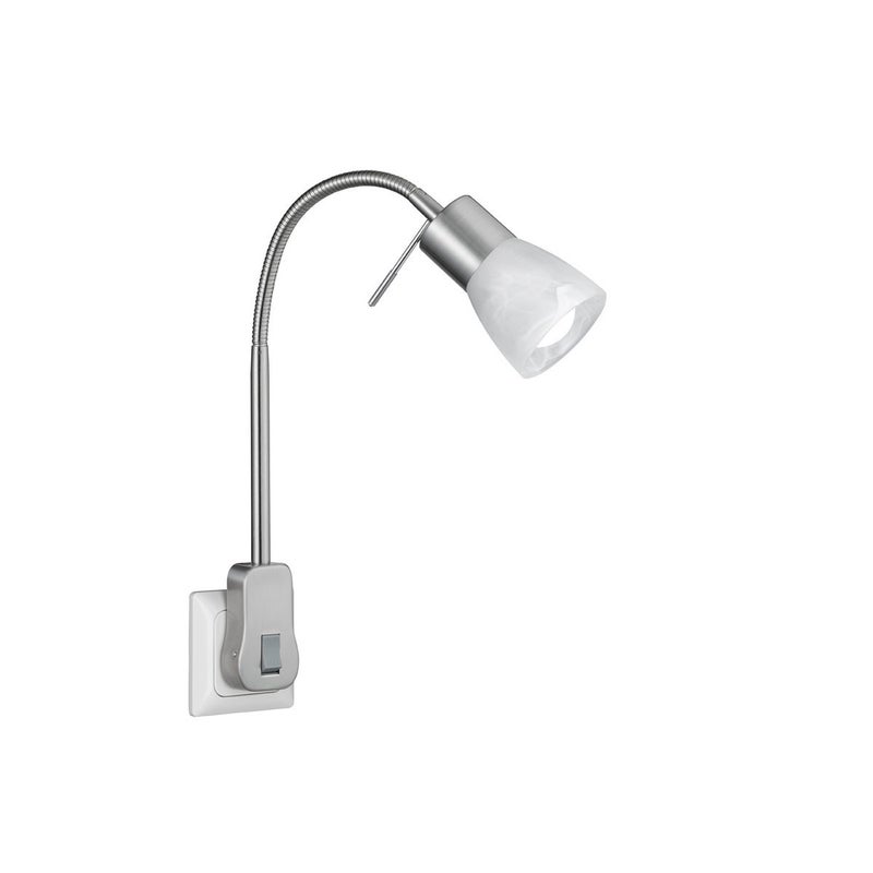 Kinkiet ścienny Levisto srebrno-biały 1xE14x28W wym: 40 x 4,7 x 4,7 cm metal IP20 Trio