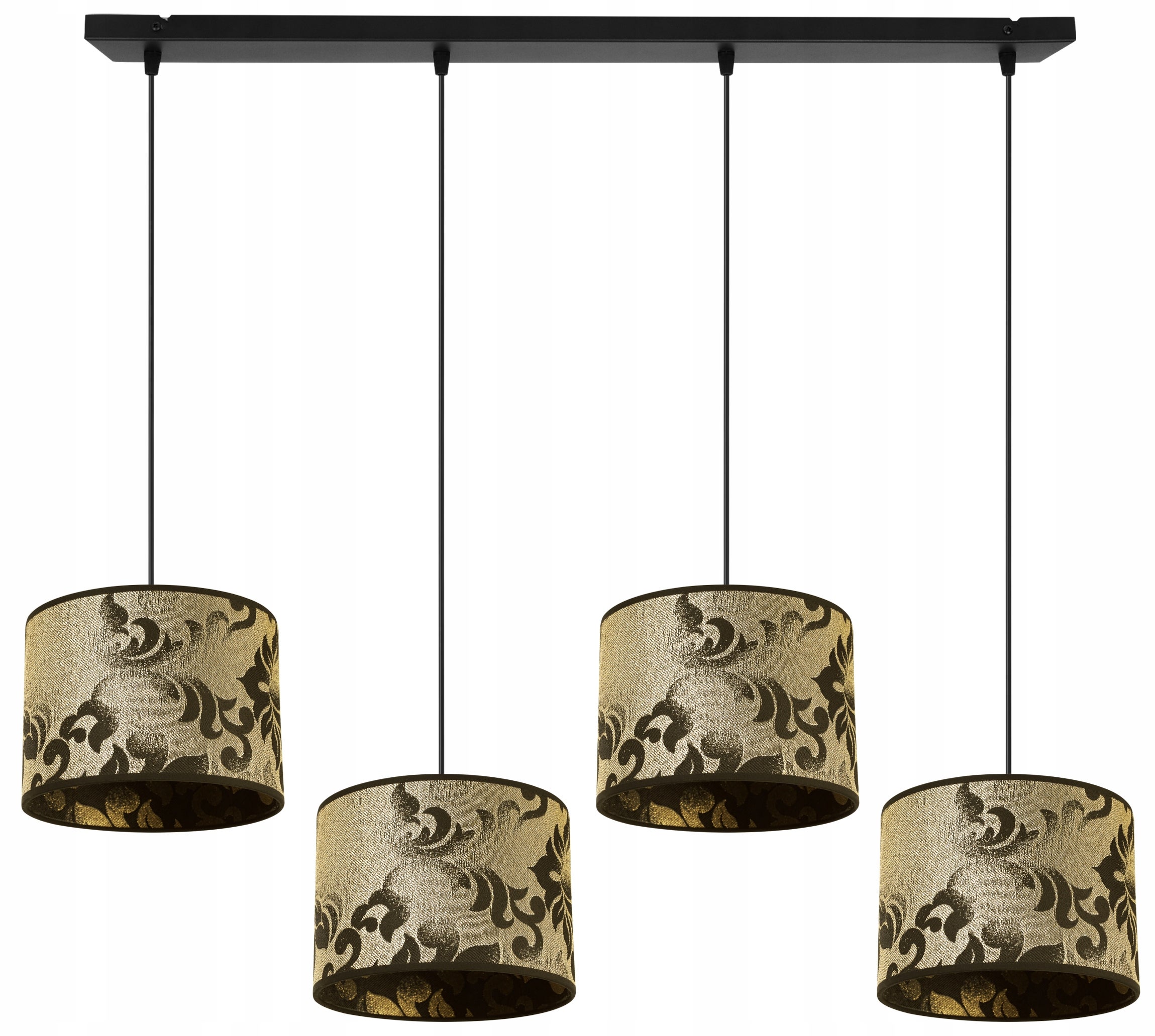 Lampa sufitowa wisząca Light Home LH Werona 4x E27 60W ciemny złoty