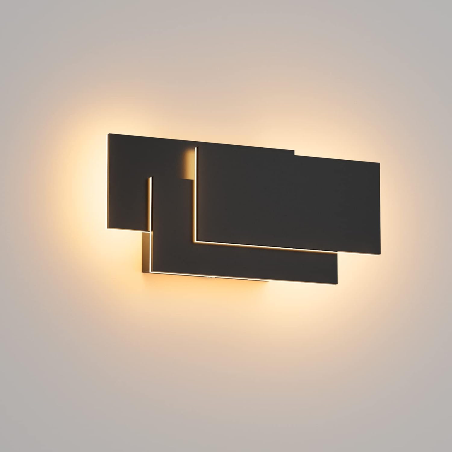 Kinkiet LED 12W, nowoczesny kinkiet wewnętrzny do sypialni, domu, przedpokoju, salonu, ciepła biel 3000K.