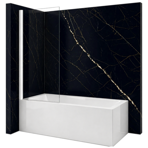 SILLA Parawan nawannowy ASTON 1-skrzydłowy 90x150 cm Fix Biały