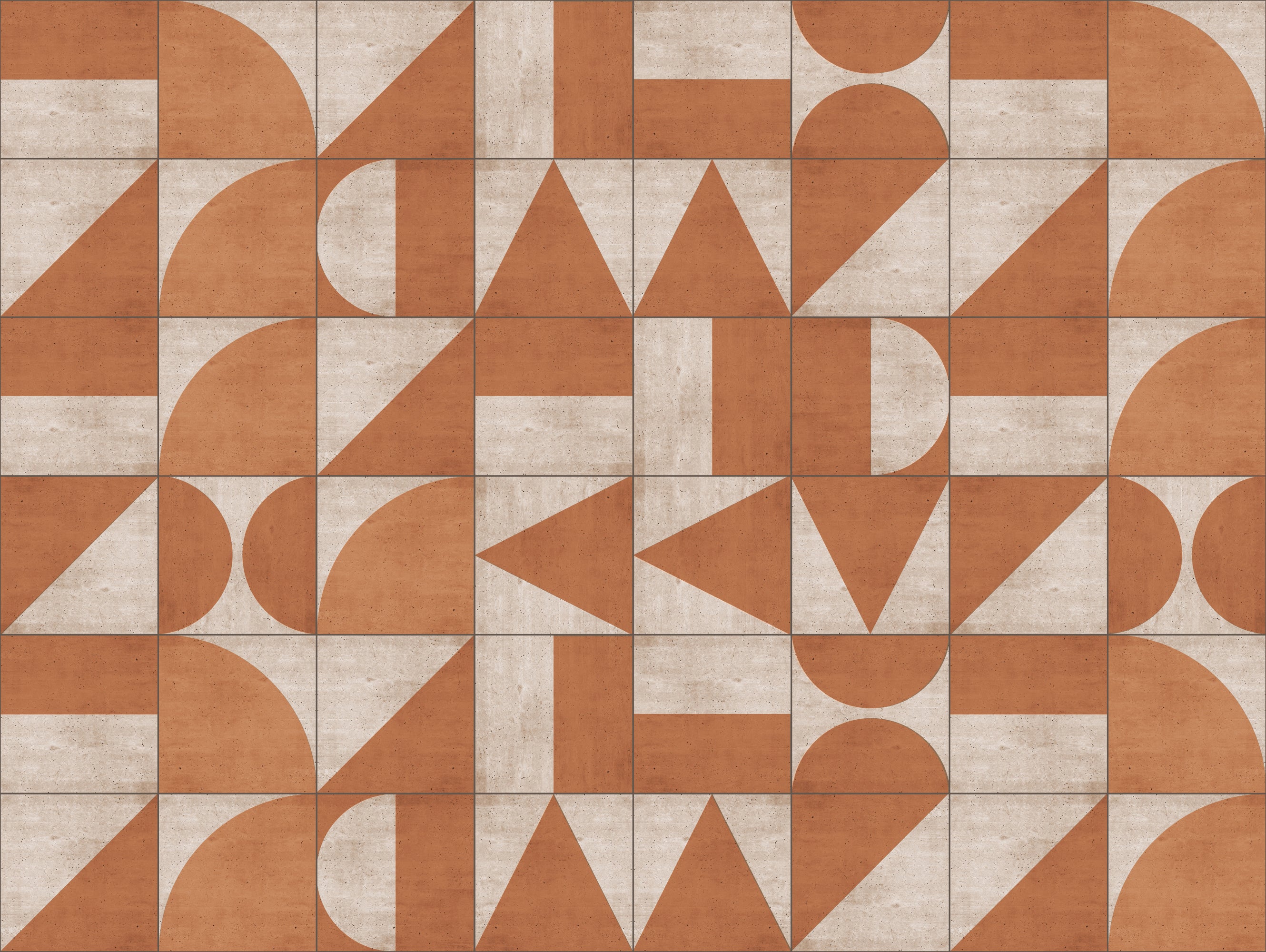 Dywan winylowy Troya 100X133 cm - antypoślizgowy dywan PVC do kuchni lub salonu, zmywalny, nowoczesny styl