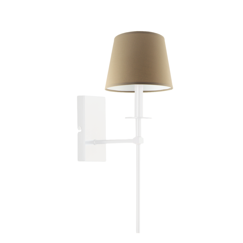 Kinkiet lampa ścienna lampa na ścianę z abażurem stożek LOON