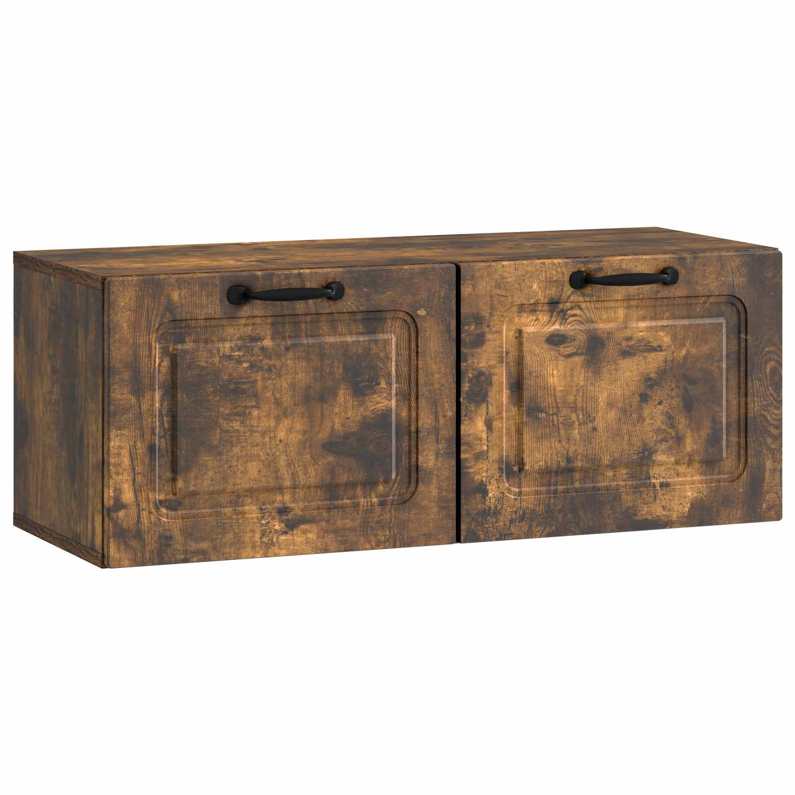 Szafka RTV montowana na ścianie Dąb wędzony 78,5 x 31 x 30 cm
