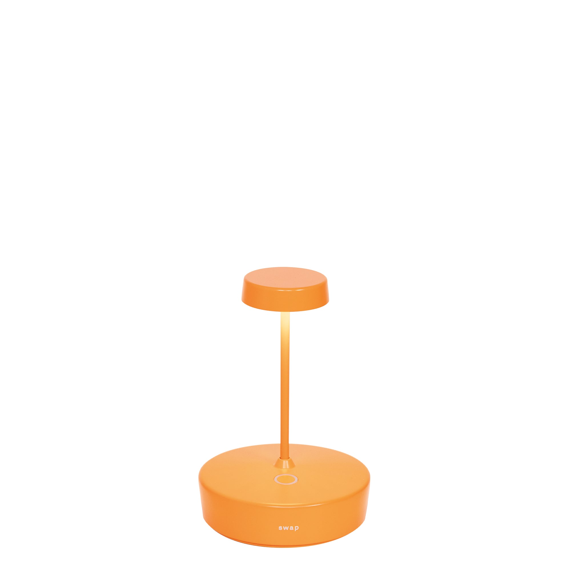 Lampa stołowa LED Swap Mini Pro Orange z możliwością ładowania i ściemniania