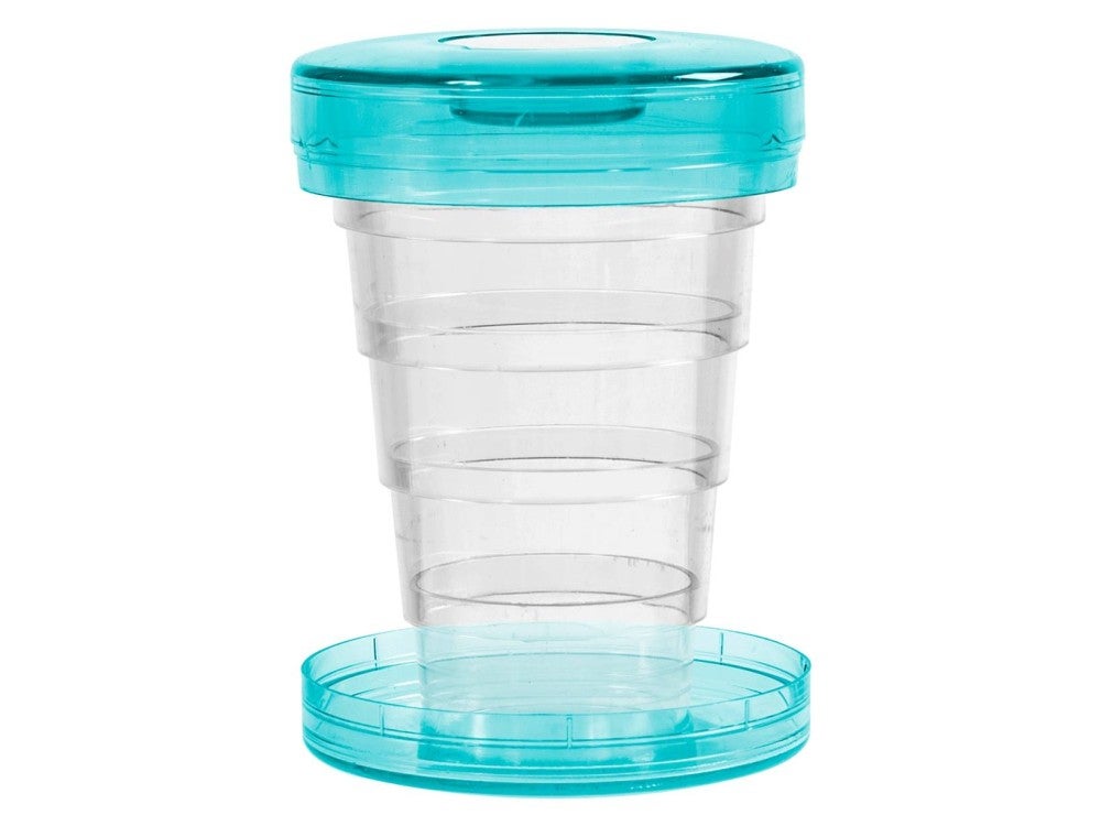 Cosmoplast Duży kieszonkowy pojemnik na tabletki 8 x 11 cm 250 ml Różne kolory