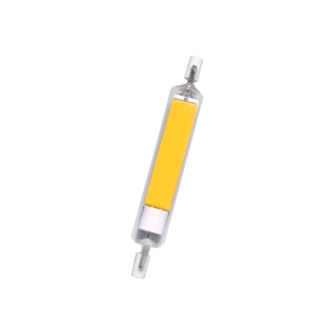 Alcapower - żarówka LED R7s 11W 1500lm w szkle ø11,8mm, kąt 360°, światło natychmiastowe, nieściemnialna, 3000K