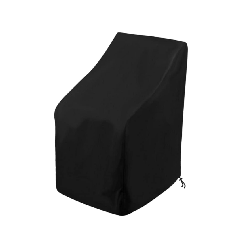 Pokrowiec wodoodporny na składane krzesło ogrodowe, 420D, 65*65 cm, wysokość przodu 80 cm, wysokość tyłu 120 cm (1 sztuka)