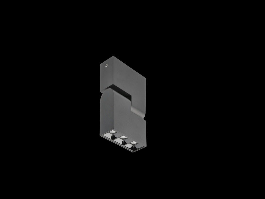 Oprawa sufitowa SIERRA, LED, 8W, 720lm, 4000K, AC220-240V, IP20, 48°, czarny - GTV LIGHTING