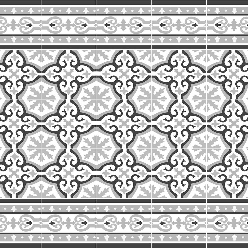 Dywan winylowy Colette 50x100 cm - antypoślizgowy dywan PVC do kuchni lub salonu, zmywalny, wodoodporny, styl wodoodporny