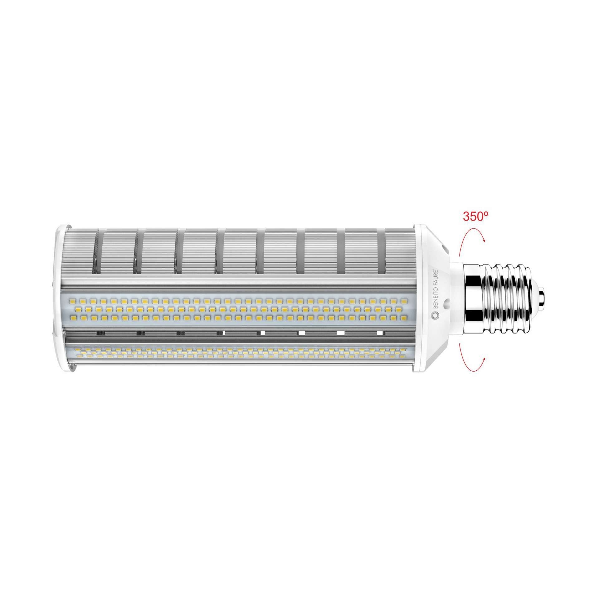 Żarówka LED SMILE 60W E40 Retrofit 120° 2200K 6000lm IP64 Beneito & Faure - Profesjonalne rozwiązanie do oświetlenia zewnętrznego