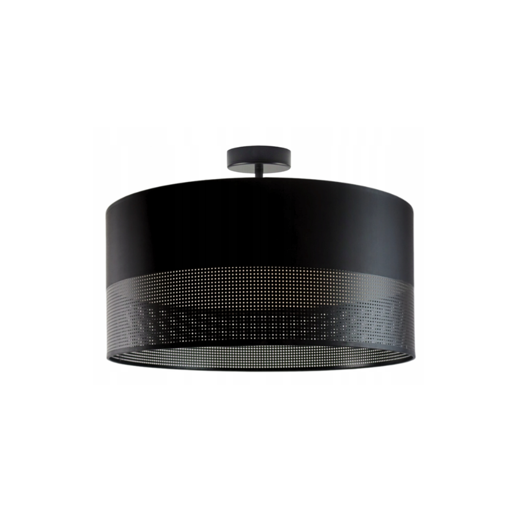 Lampa sufitowa żyrandol plafon z abażurem walec 40 cm BLUES