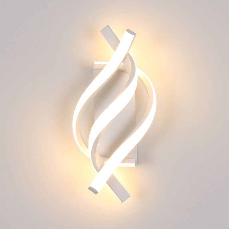 Kinkiet LED 18 W, ciepła biel 3000 K – salon/sypialnia