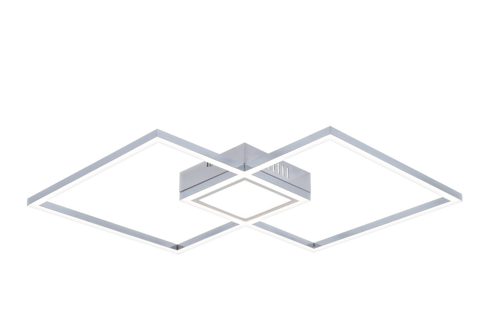Lampa wisząca Sirius LED 40W Neutralna biel 2390lm chromowana biała wym: 5 x 65 x 42,5 cm Rabalux