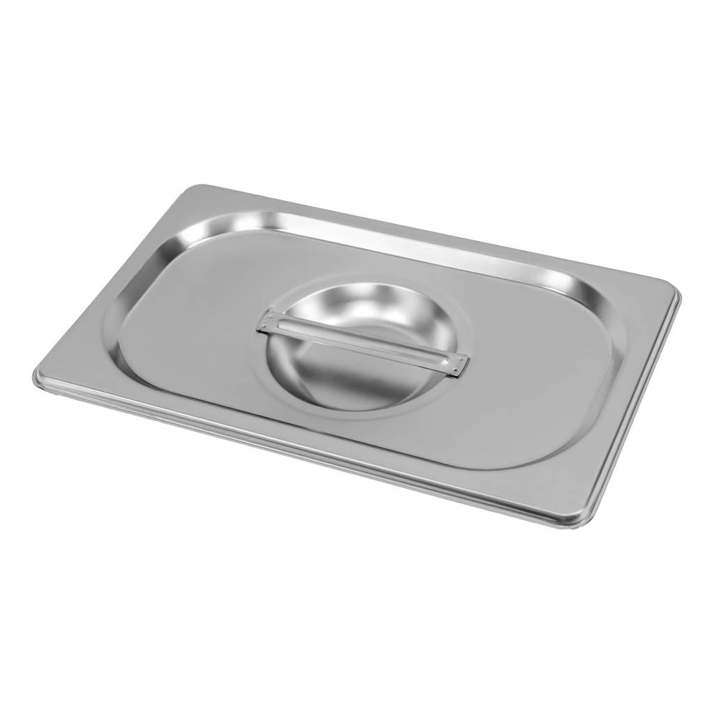 Pokrywka do pojemnika gastronomicznego GN stal nierdzewna Mega-M 1/4 265x162mm
