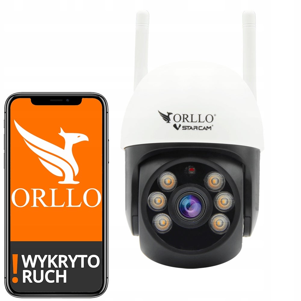 Mini Kamera obrotowa IP WIFI zewnętrzna 5xZOOM Z16 Jakość SuperHD