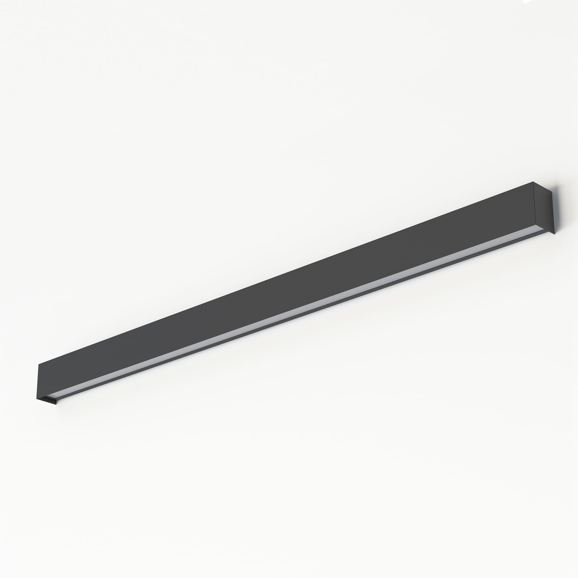 Kinkiet lampa ścienna LED Nowodvorski STRAIGHT WALL 7560 stal, grafit