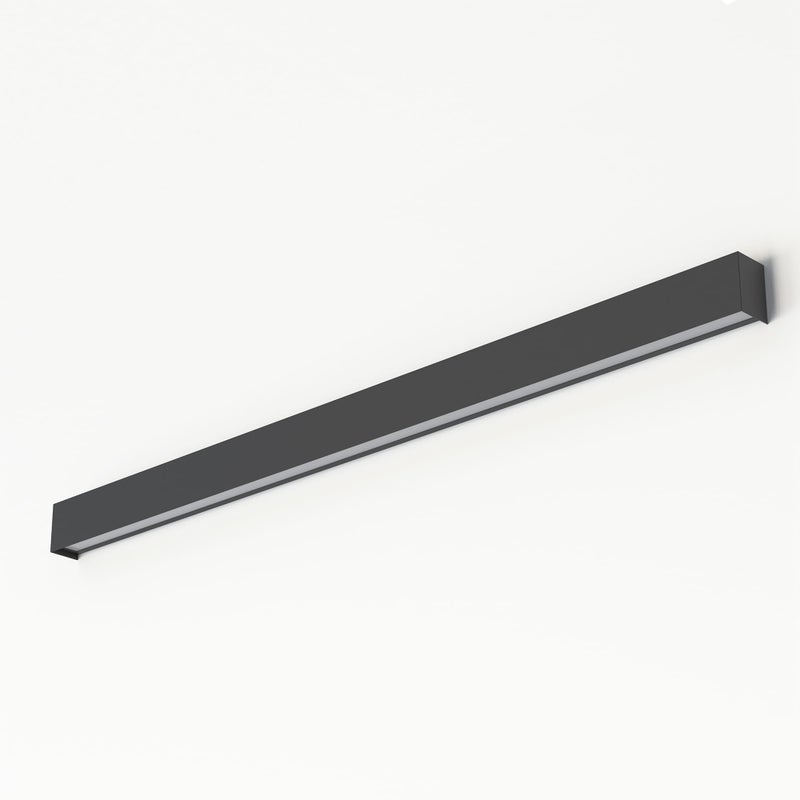 Kinkiet lampa ścienna LED Nowodvorski STRAIGHT WALL 7560 stal, grafit