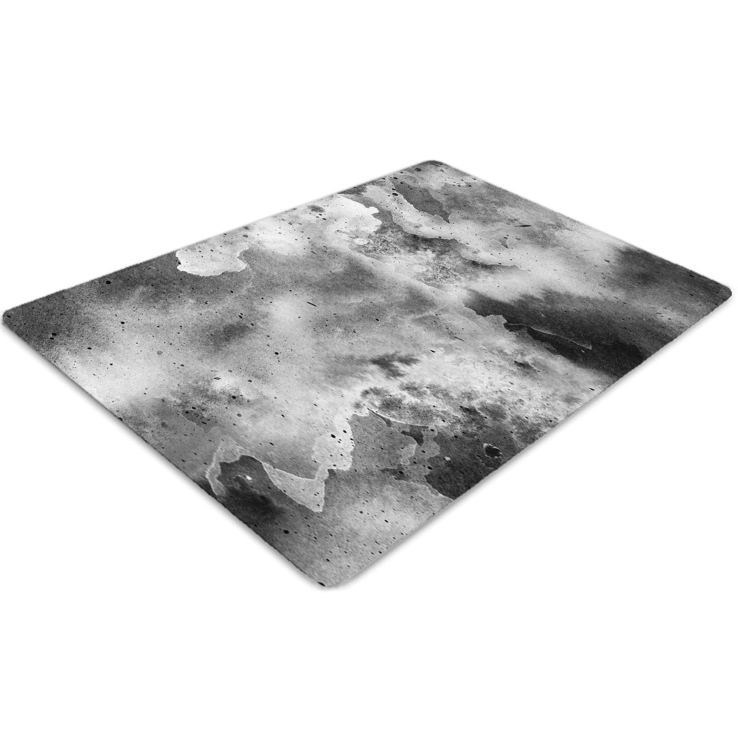 Mata pod krzesło komputerowe, Pojedynczy kolor marmurowa tekstura 100x70 cm – Tulup