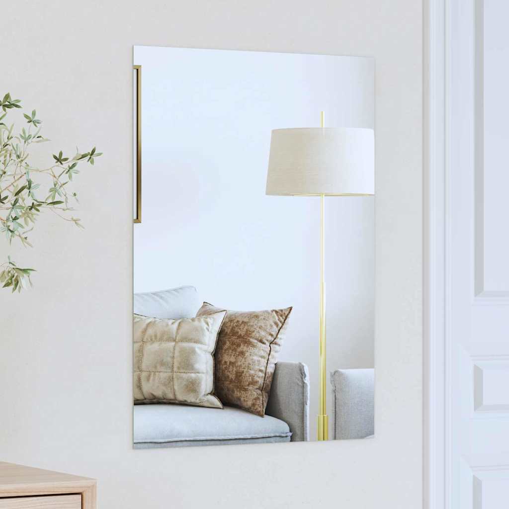 Lustro ścienne Prostokątny 70 x 50 cm szkło hartowane vidaXL