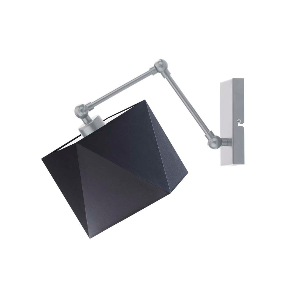Kinkiet przegubowy lampa ścienna lampa na ścianę regulowany z abażurem diament SOUL