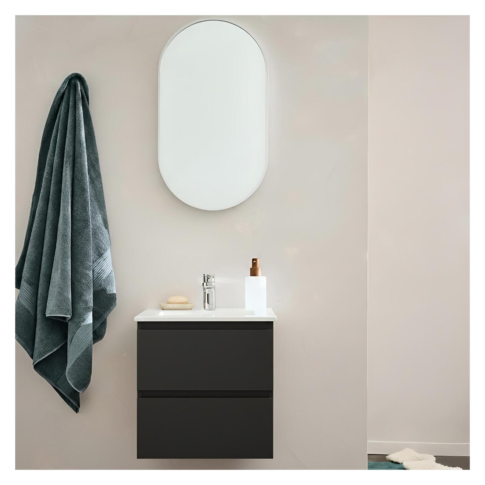 Szafka umywalkowa 45cm bateria i lustro SORRENTO