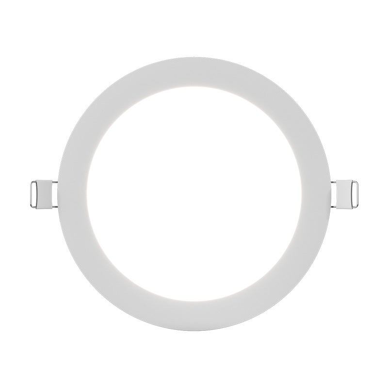Wpuszczany panel LED 110 V – Reflektor sufitowy – Otwór montażowy: 10,5–11 cm – Zimna biel (6000 K) – Oświetlenie wewnętrzne – (Zestaw 2 szt.)