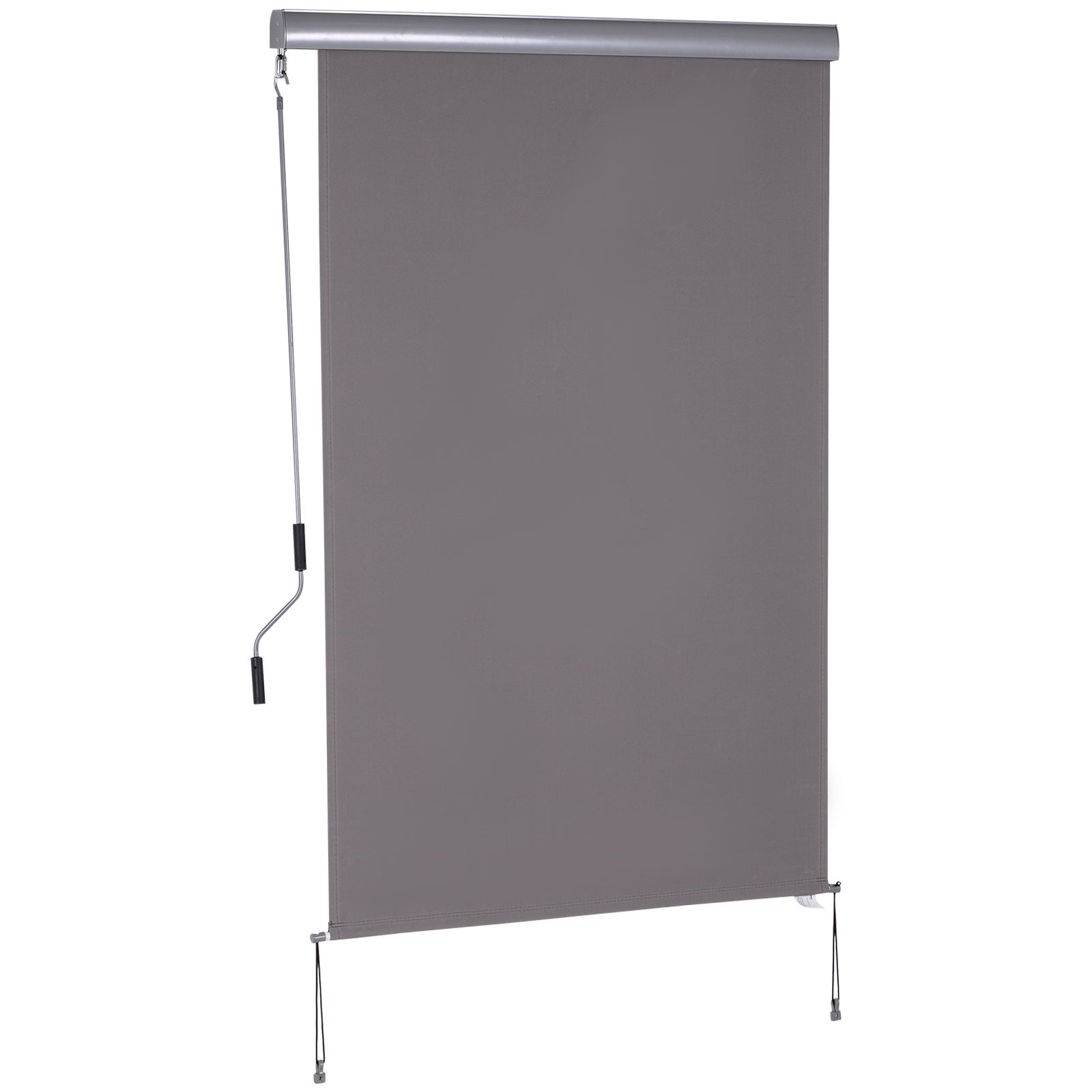 Markiza pionowa, balkonowa, 200 x 120 cm, poliester + aluminium