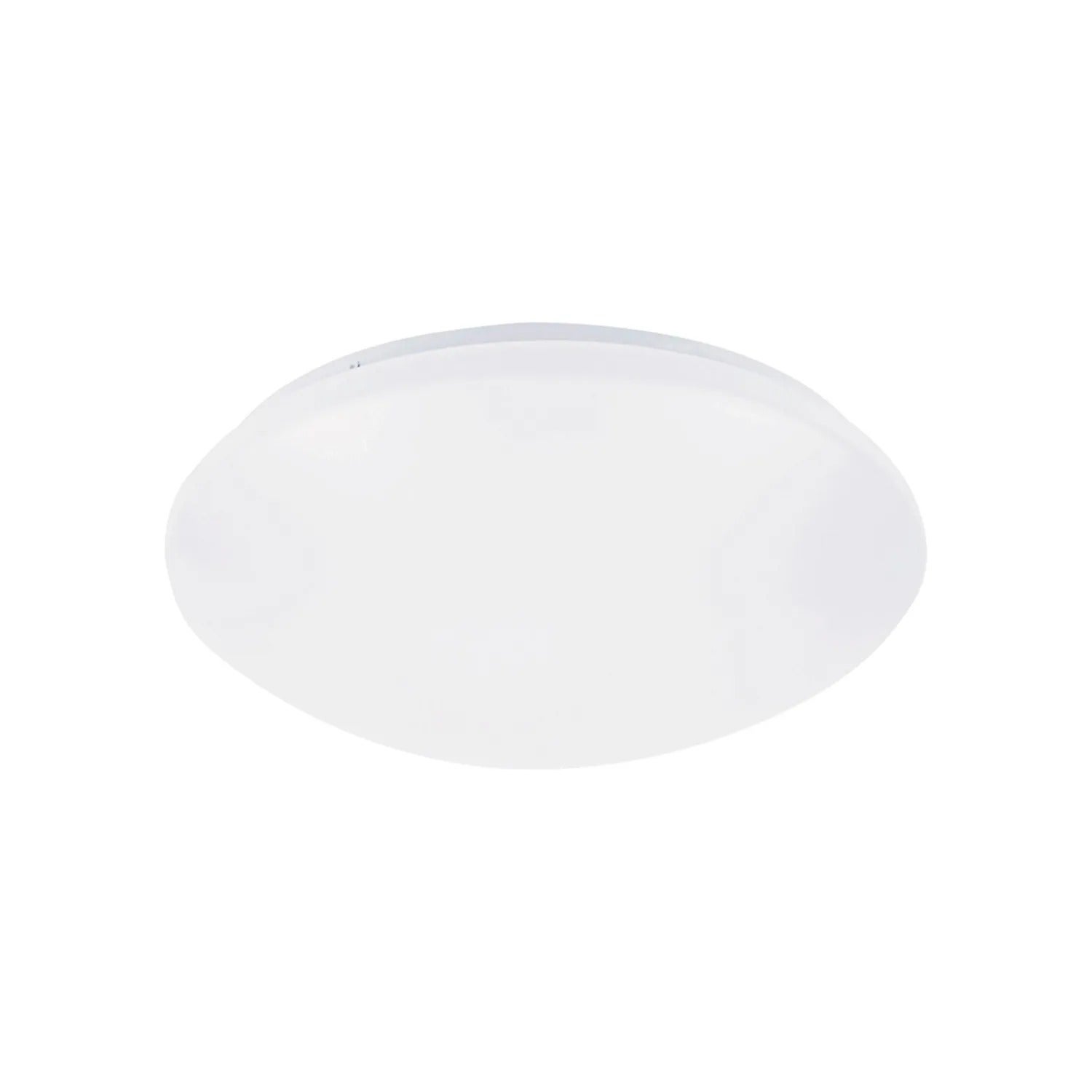 Plafon okrągły Lucas LED 12W Neutralna biel 830lm biały wym:10x26,5x26,5cm IP44 Rabalux
