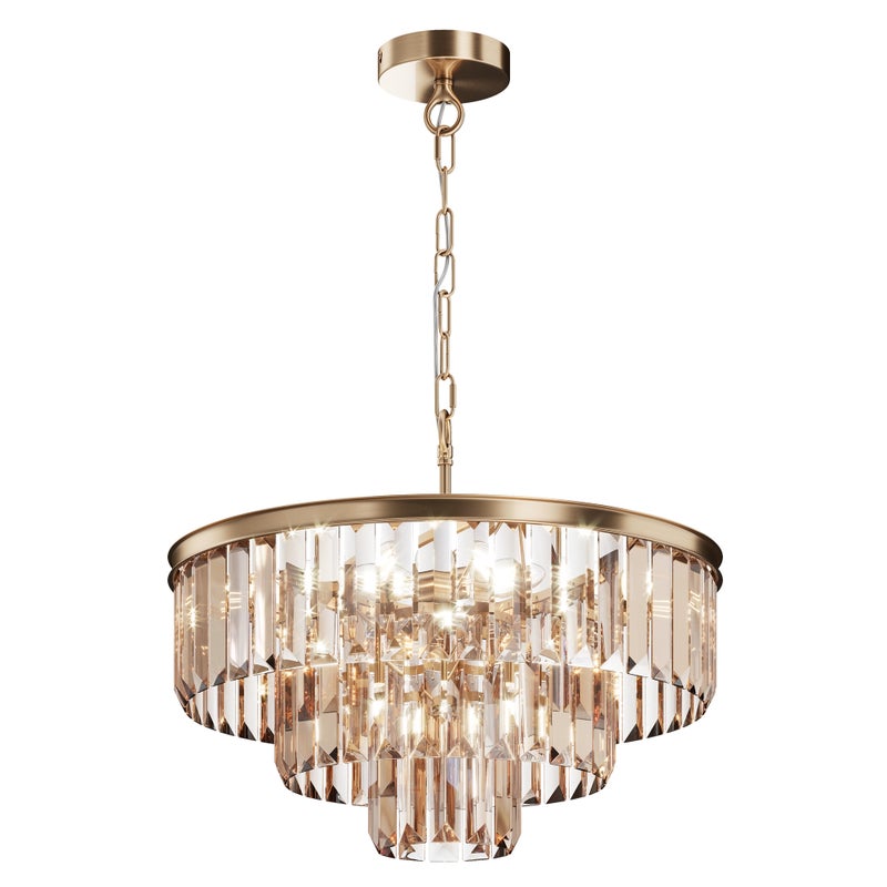 Lampa wisząca żyrandol glamour kryształ Revero Maytoni MOD085PL-07G